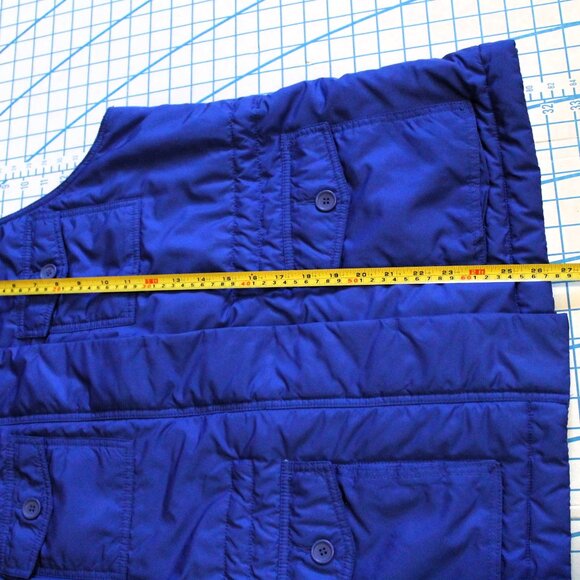 Liz Claiborne Royal Blue Hooded Puffer Vest, IX - Picture 8 of 10